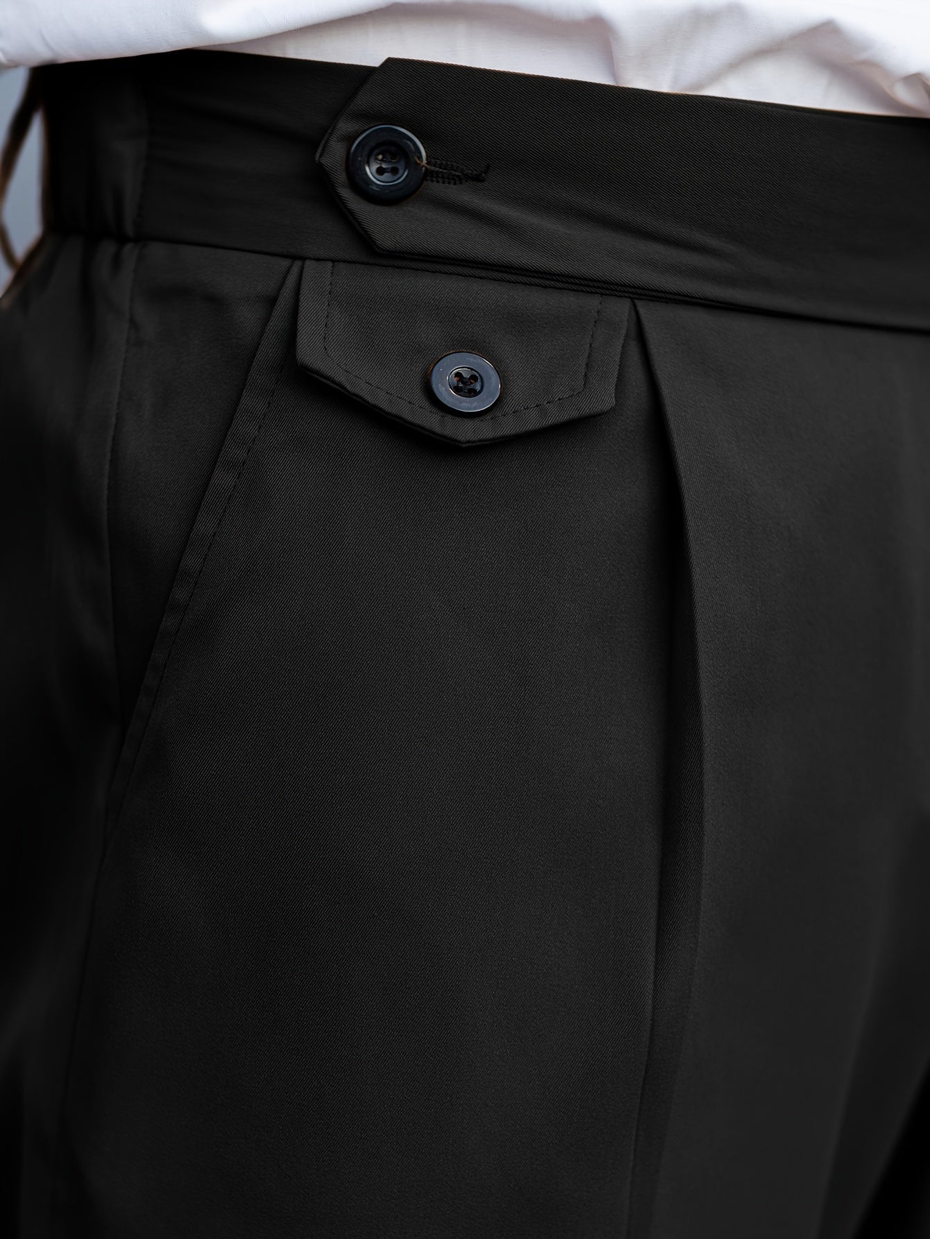Owen | Pantalon Met Stijl Knoop Detail