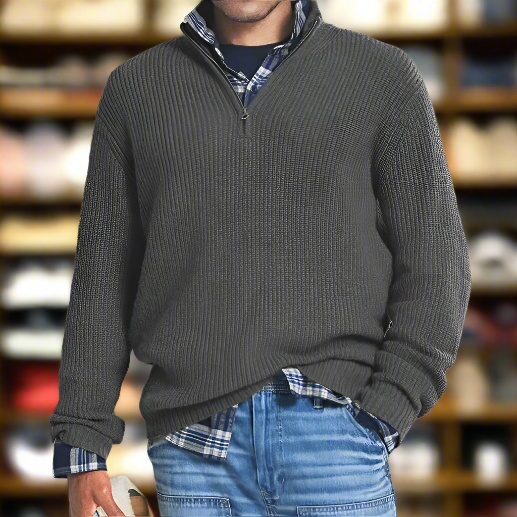 Jansen™ Andries | Warm Zipsweater