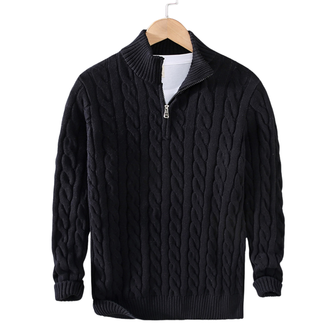 Constance Half Zip Sweater