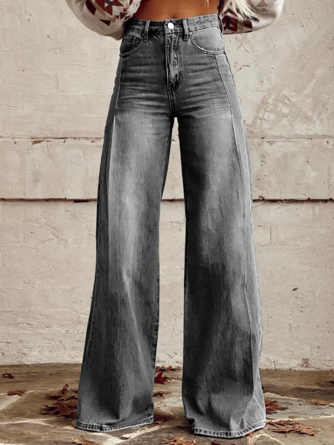 Jansen™ Lize | Klassieke Wijde Pantalon