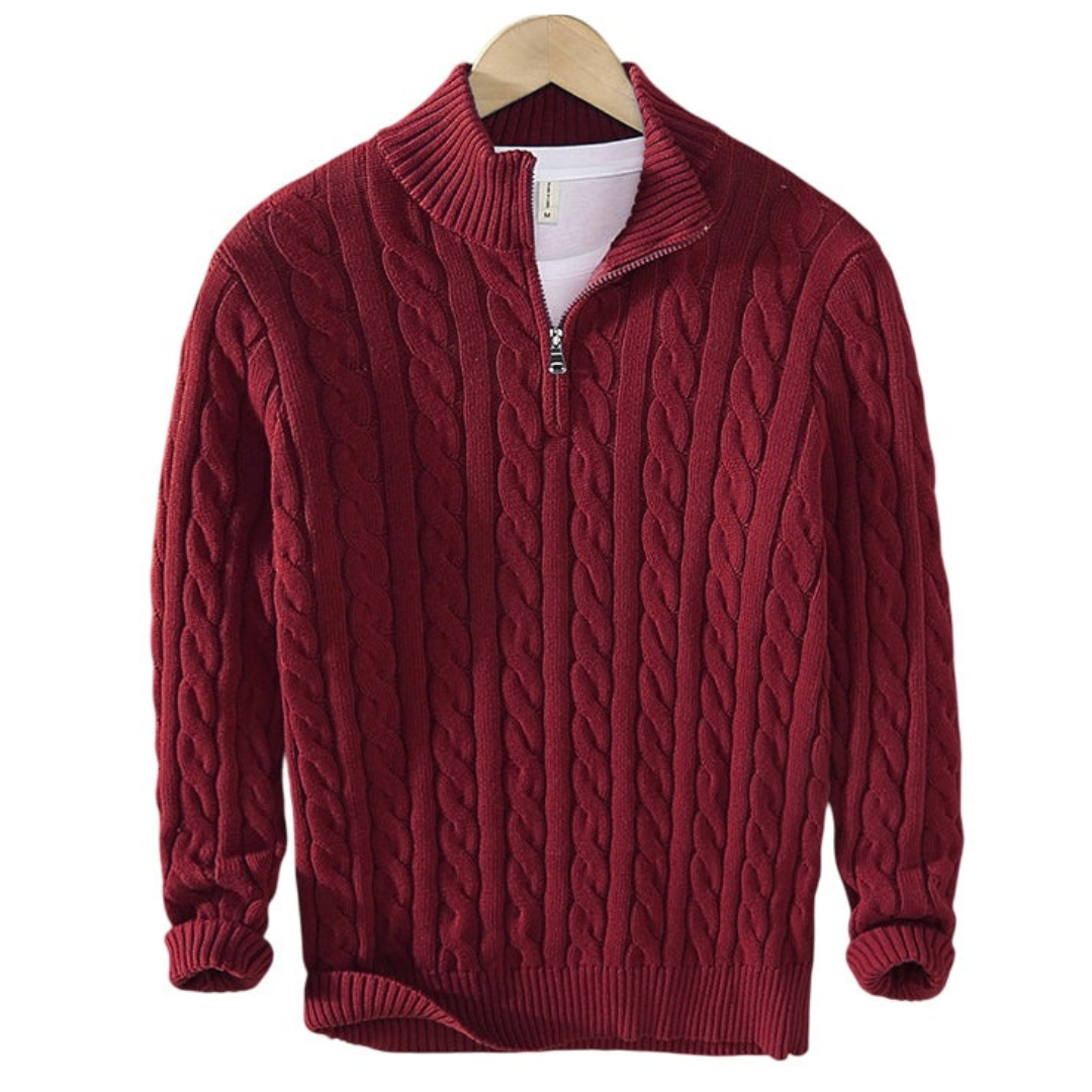 Constance Half Zip Sweater