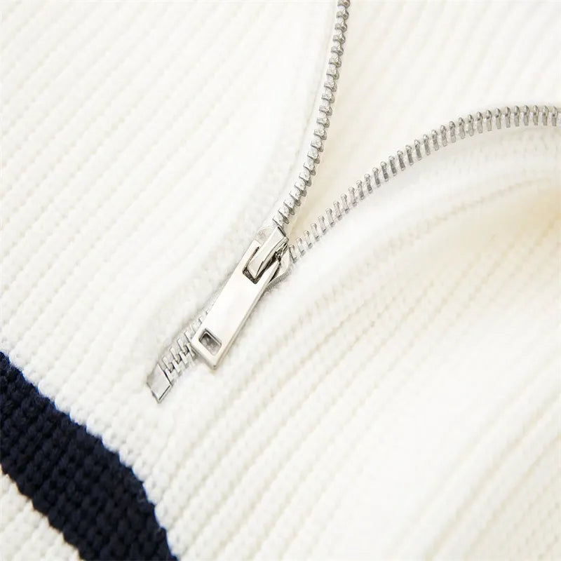 Levi™ | Gestreepte Trui Met Rits