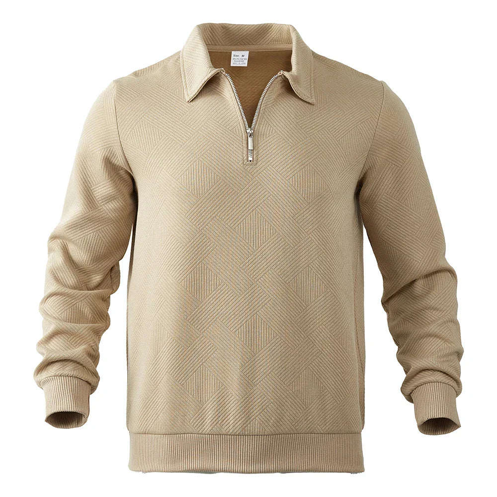 Jansen™ Thom - Stijlvol en comfortabele pullover met rits
