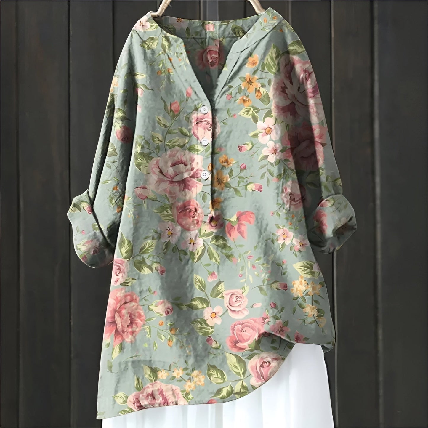 Camille™ | Bloemige top voor tijdloze elegance
