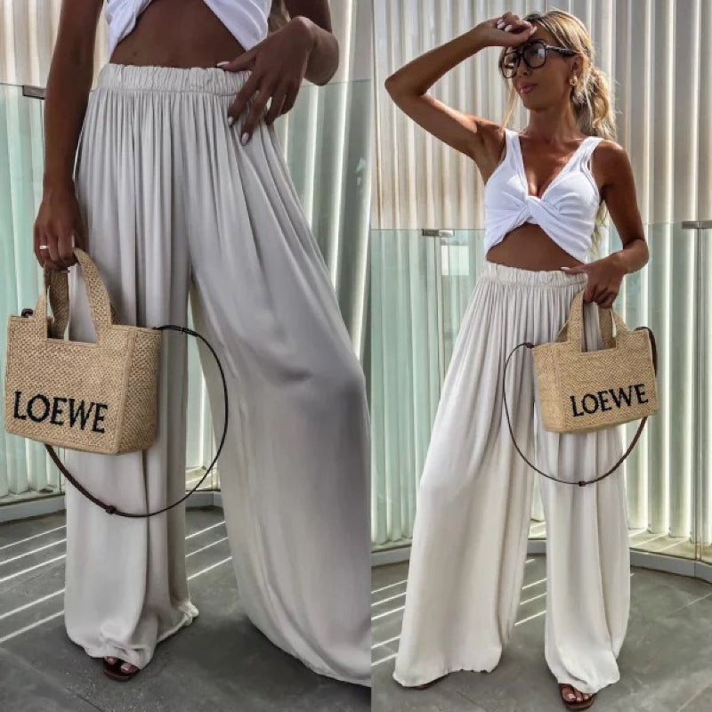 Jansen™ Anouk - elegante wijde broek