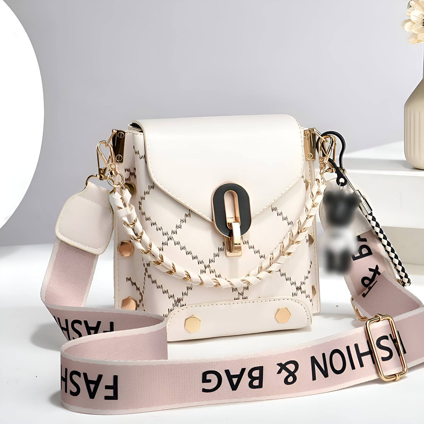 Anne™ | Zachte leren lichtgewicht crossbody tas