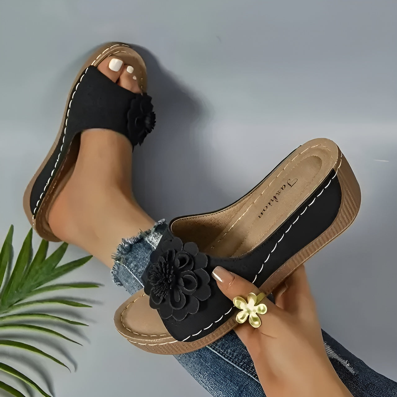 Ulrika™ | Comfortabele orthopedische sandalen met open teen en stabiele sleehak