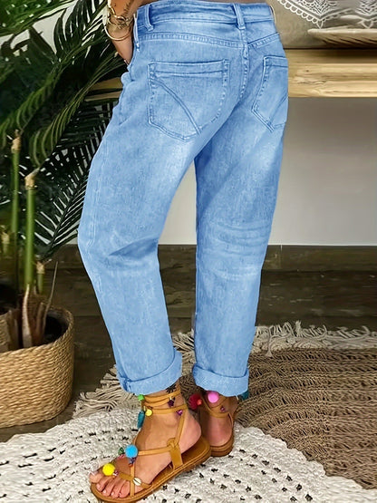 Sabrina™ | Relaxte gescheurde jeans
