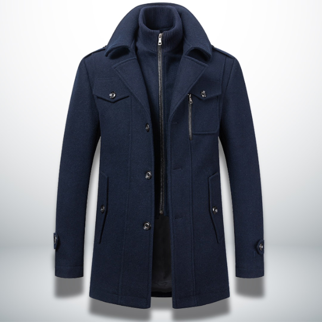 Angelo™ | Warme en elegante jas voor mannen