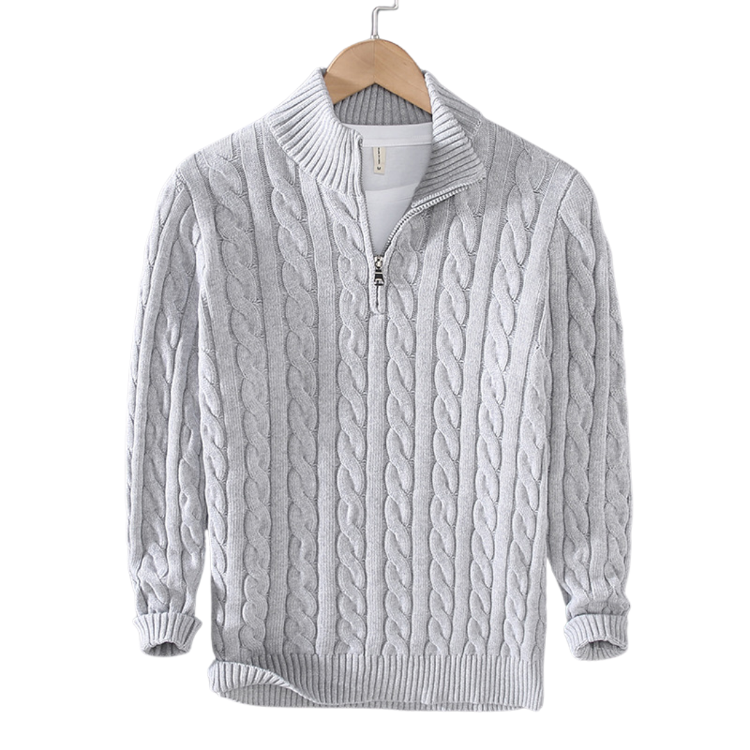Constance Half Zip Sweater