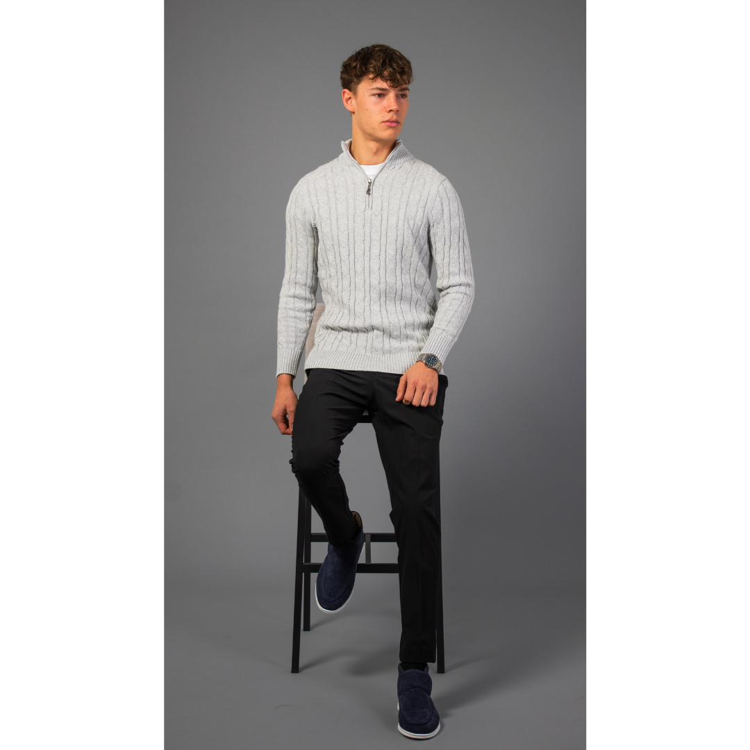 Constance Half Zip Sweater