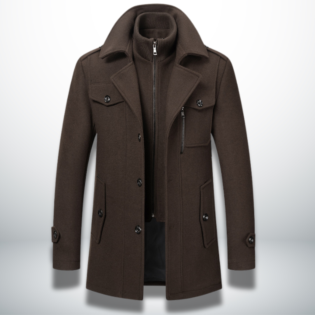 Angelo™ | Warme en elegante jas voor mannen