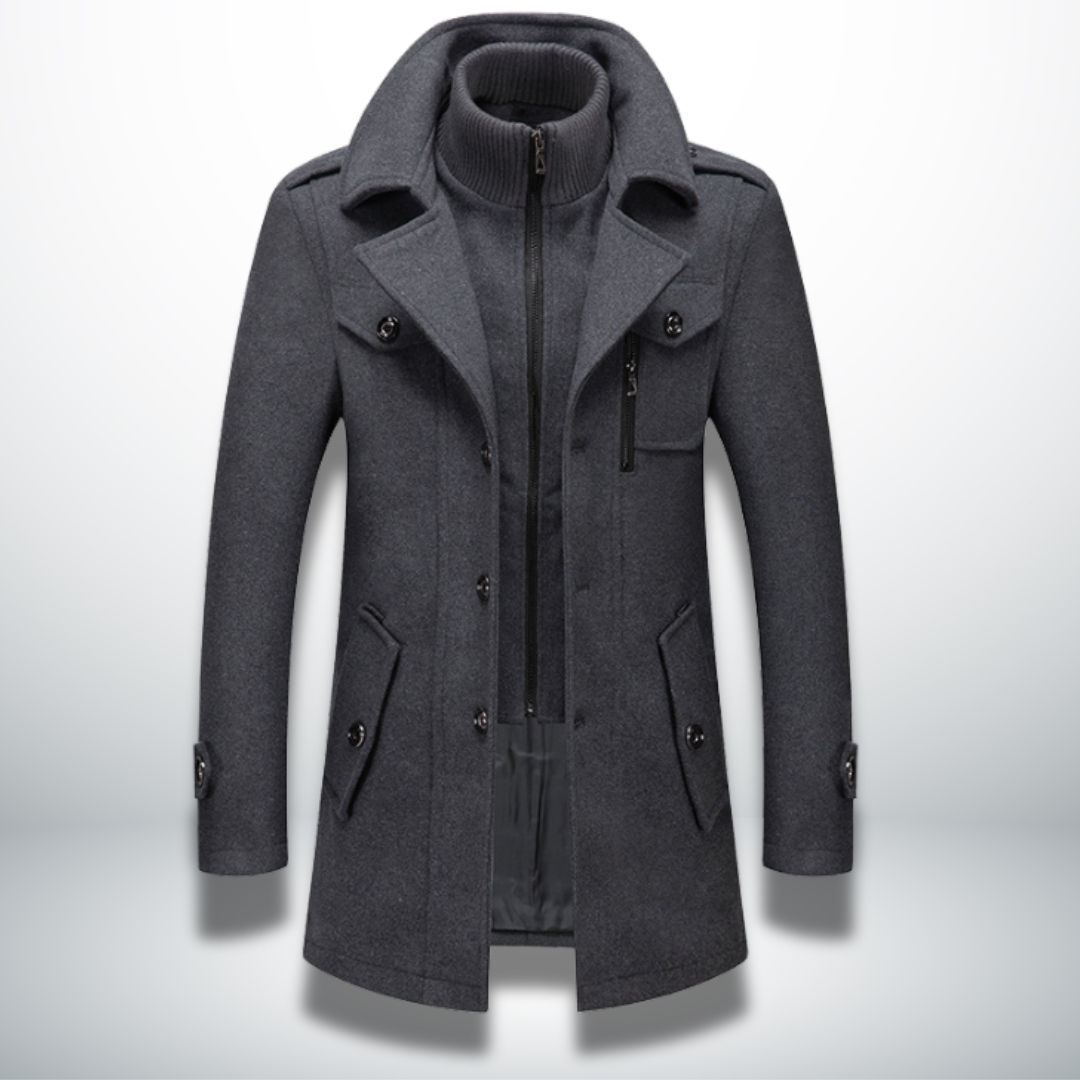 Angelo™ | Warme en elegante jas voor mannen