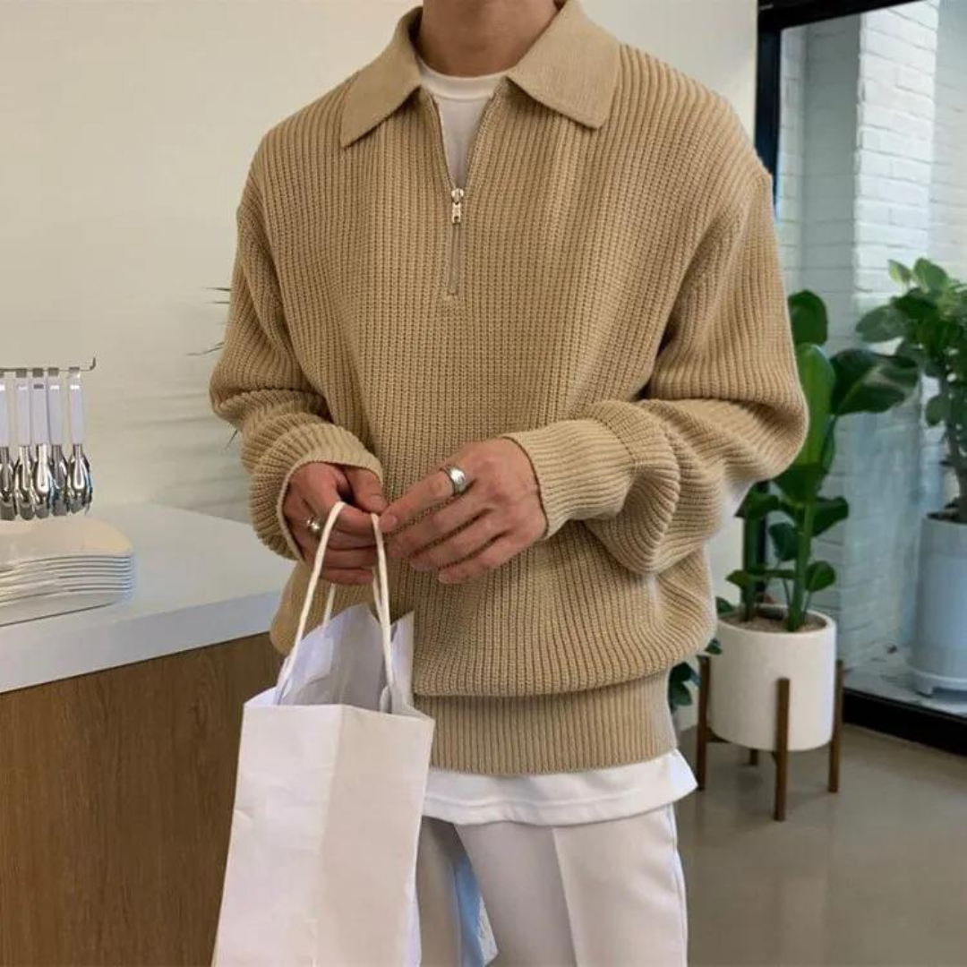 Julius™ | Gebreide Zip Up Sweater
