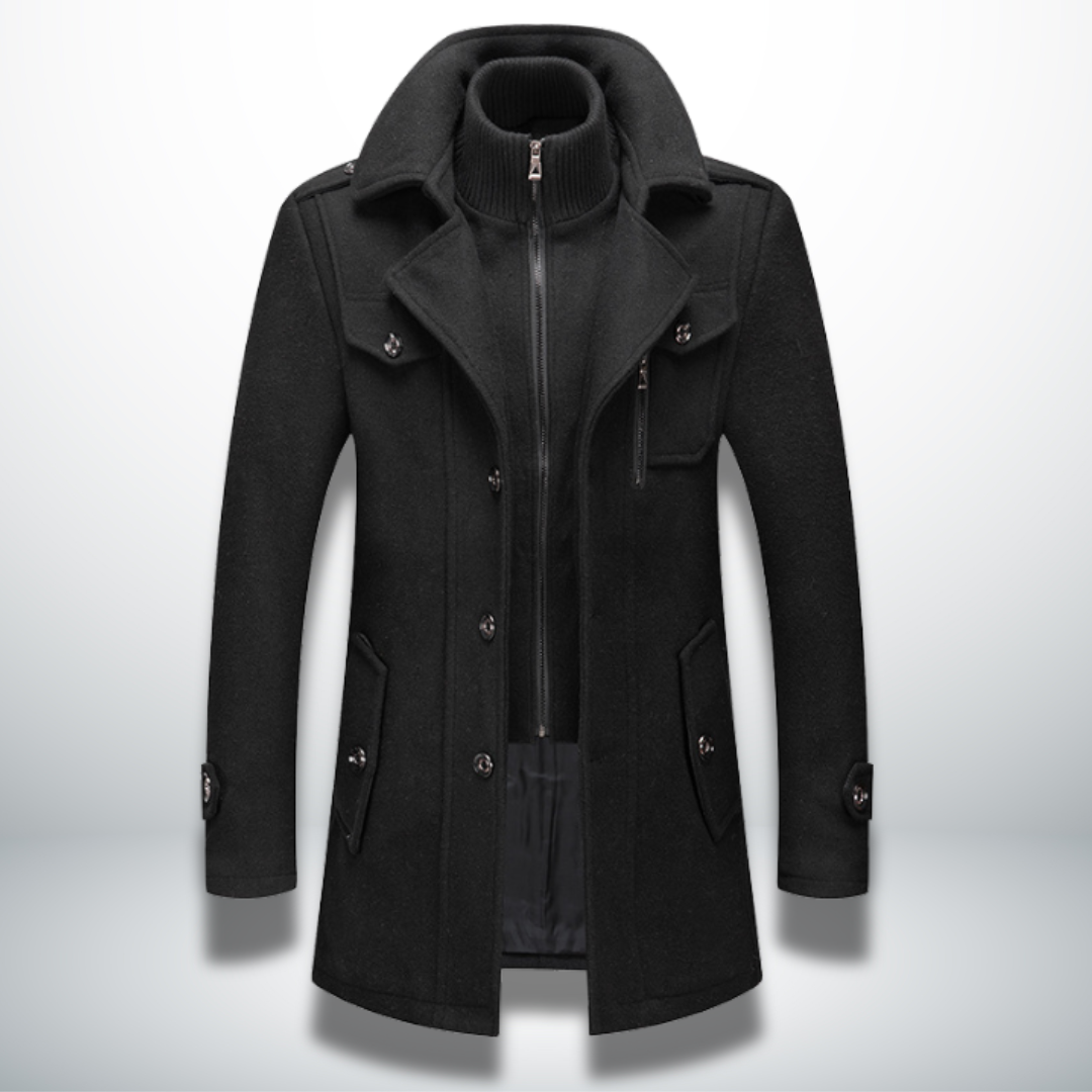 Angelo™ | Warme en elegante jas voor mannen