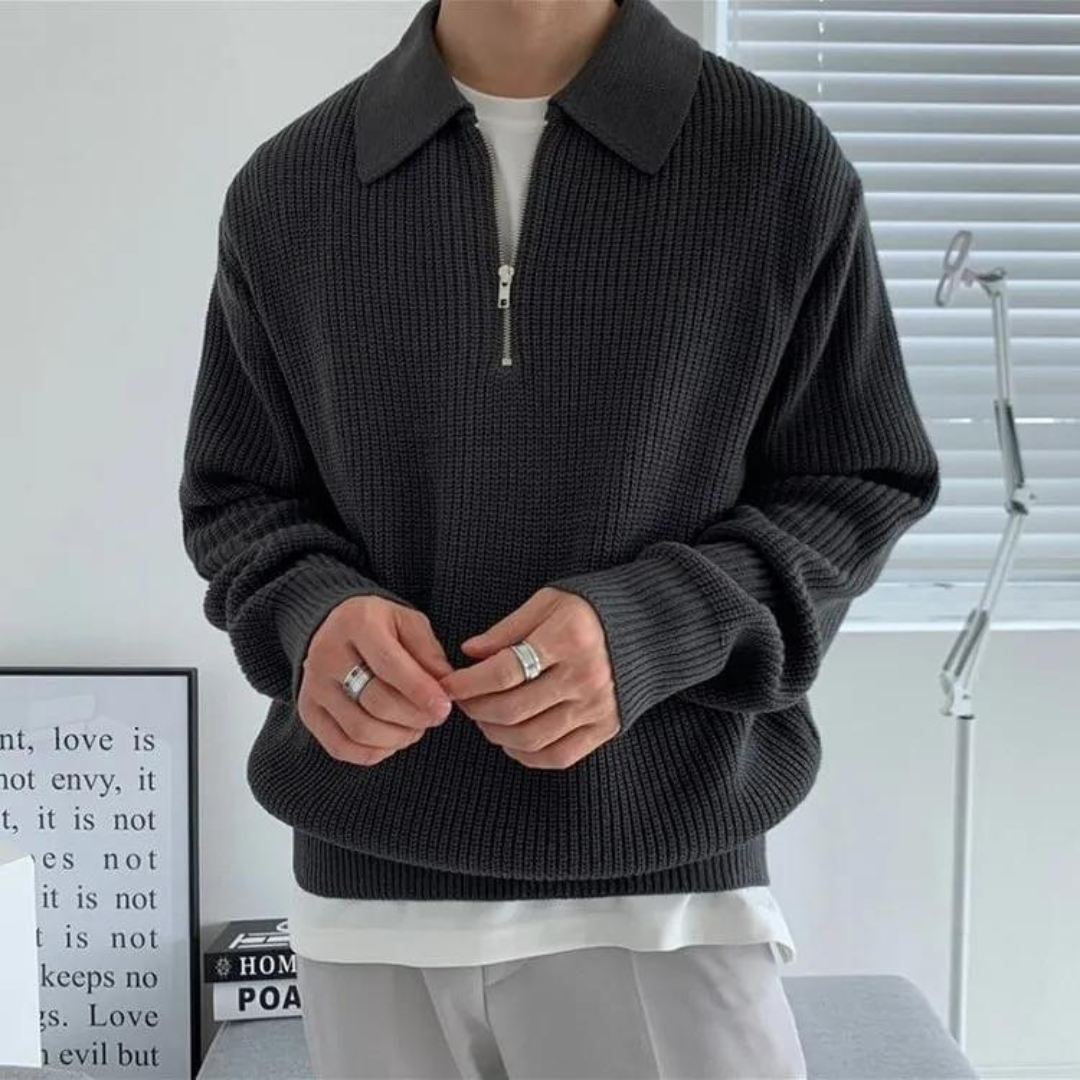 Julius™ | Gebreide Zip Up Sweater