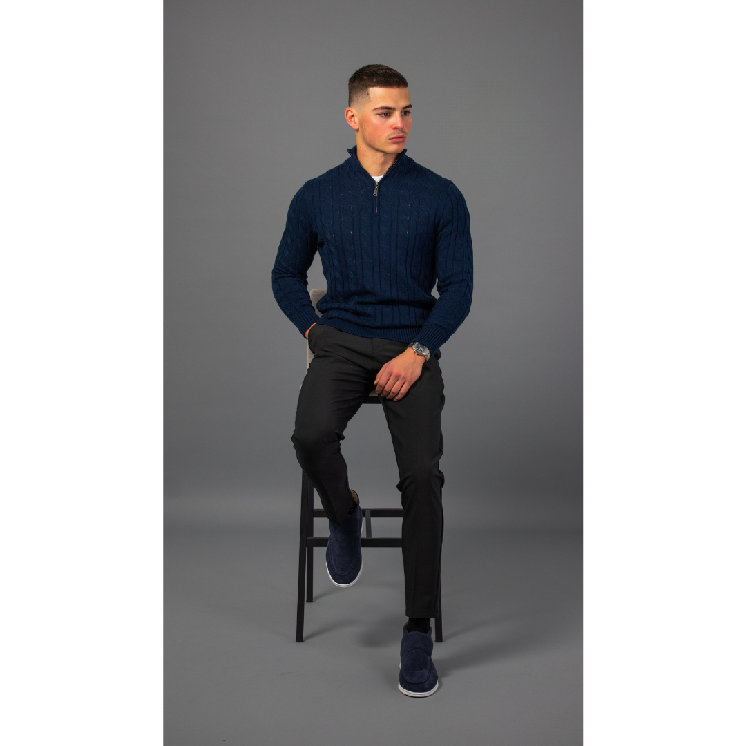 Constance Half Zip Sweater