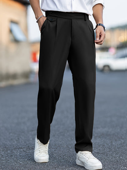 Owen | Pantalon Met Stijl Knoop Detail