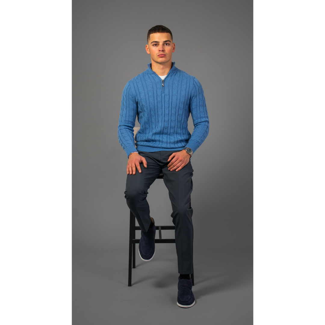 Constance Half Zip Sweater