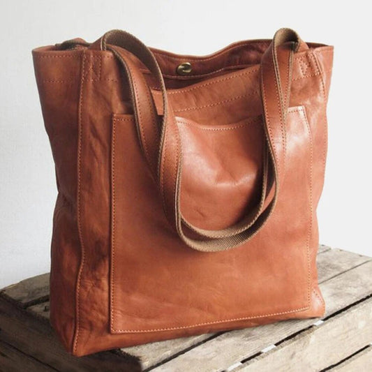 Jansen™ Dagmar - Elegante leren handtas