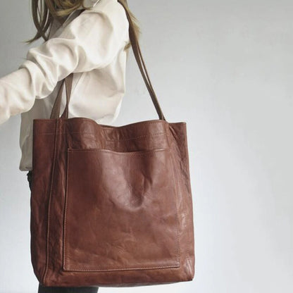 Jansen™ Dagmar - Elegante leren handtas