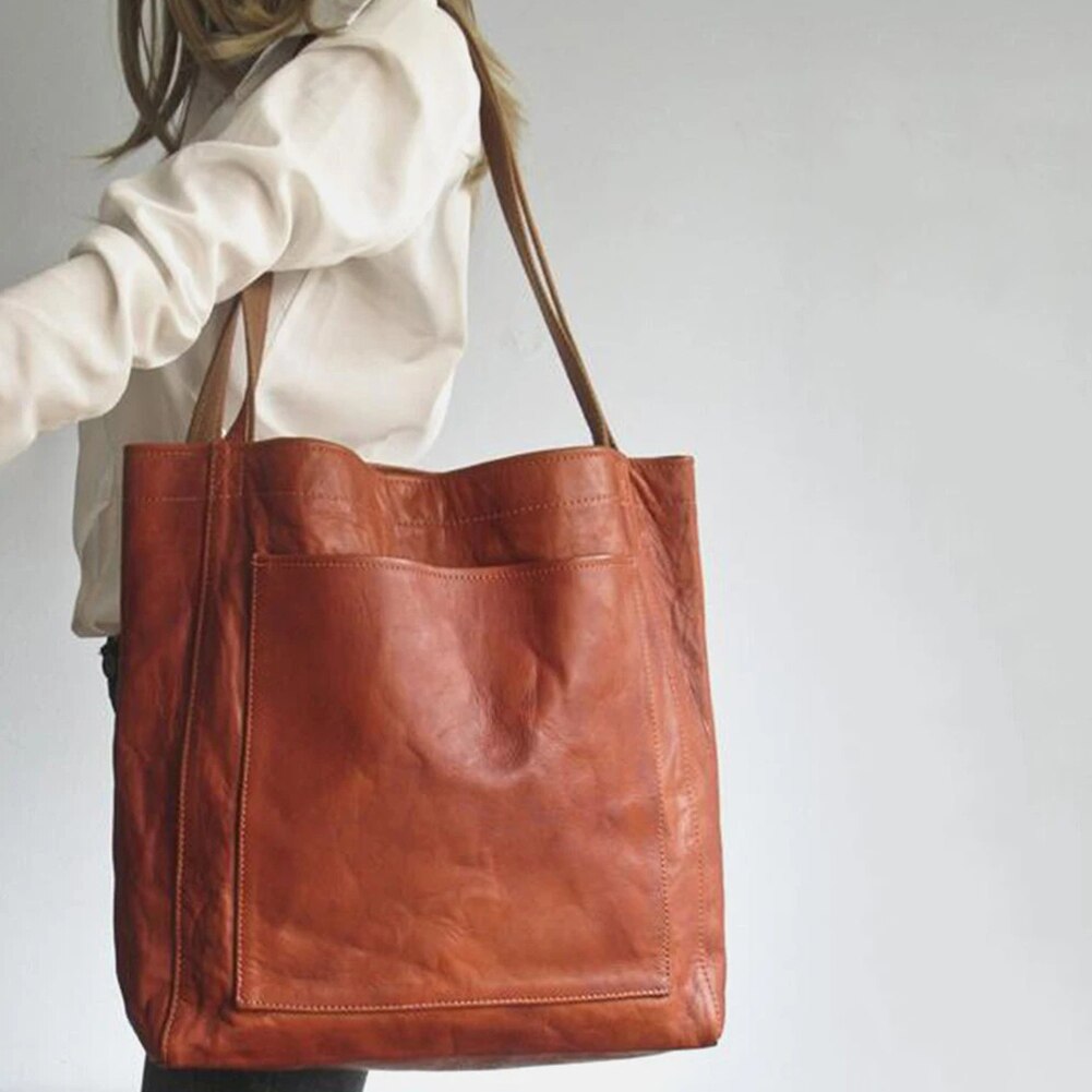 Jansen™ Dagmar - Elegante leren handtas