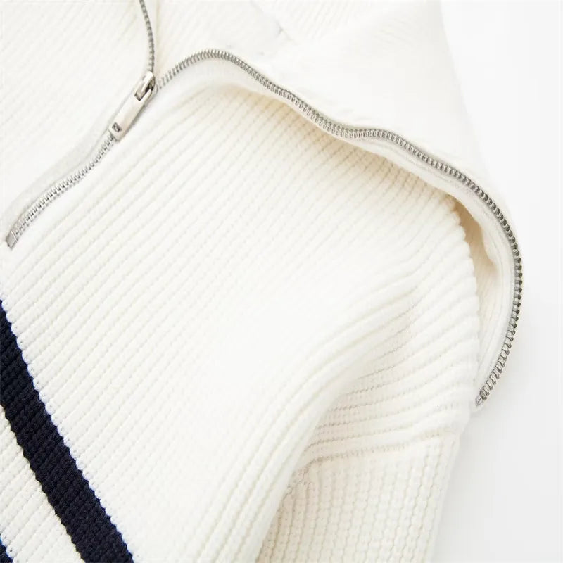 Levi™ | Gestreepte Trui Met Rits