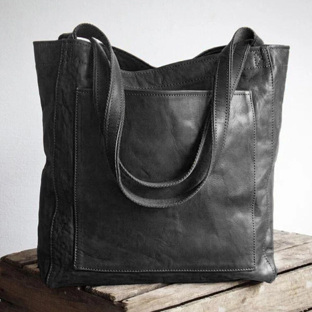 Jansen™ Dagmar - Elegante leren handtas