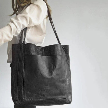 Jansen™ Dagmar - Elegante leren handtas