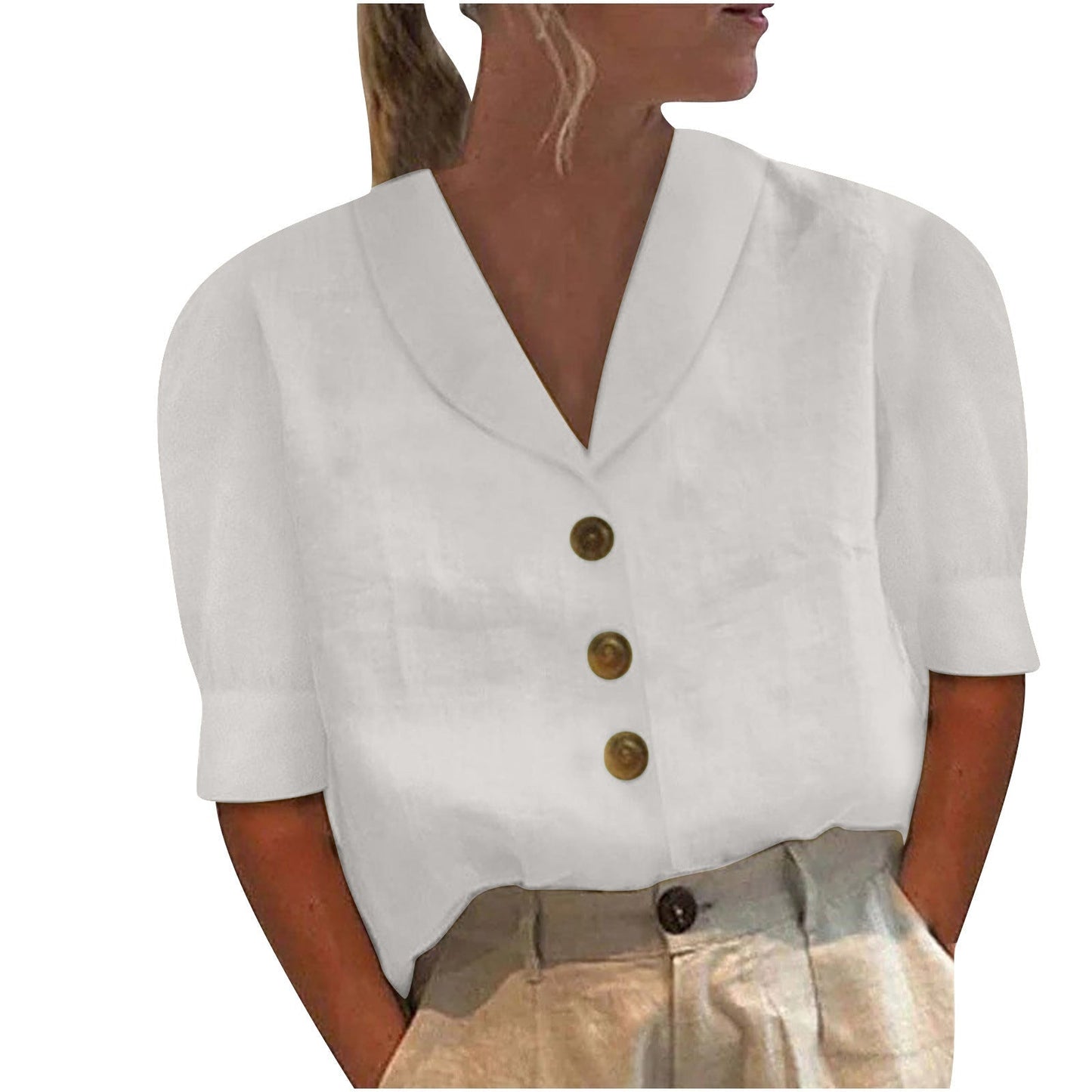 Jansen™ Pleun - stijlvolle comfort blouse