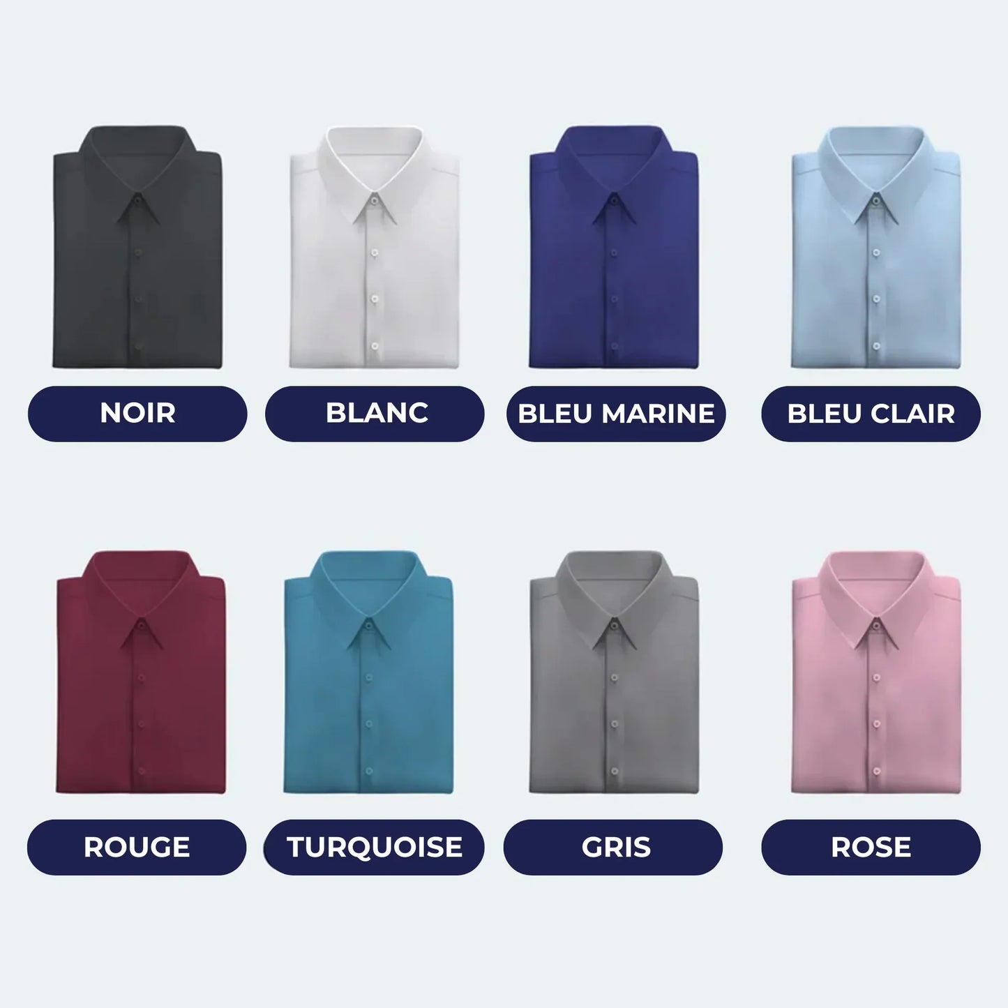 Anton | Elastische Herenblouse