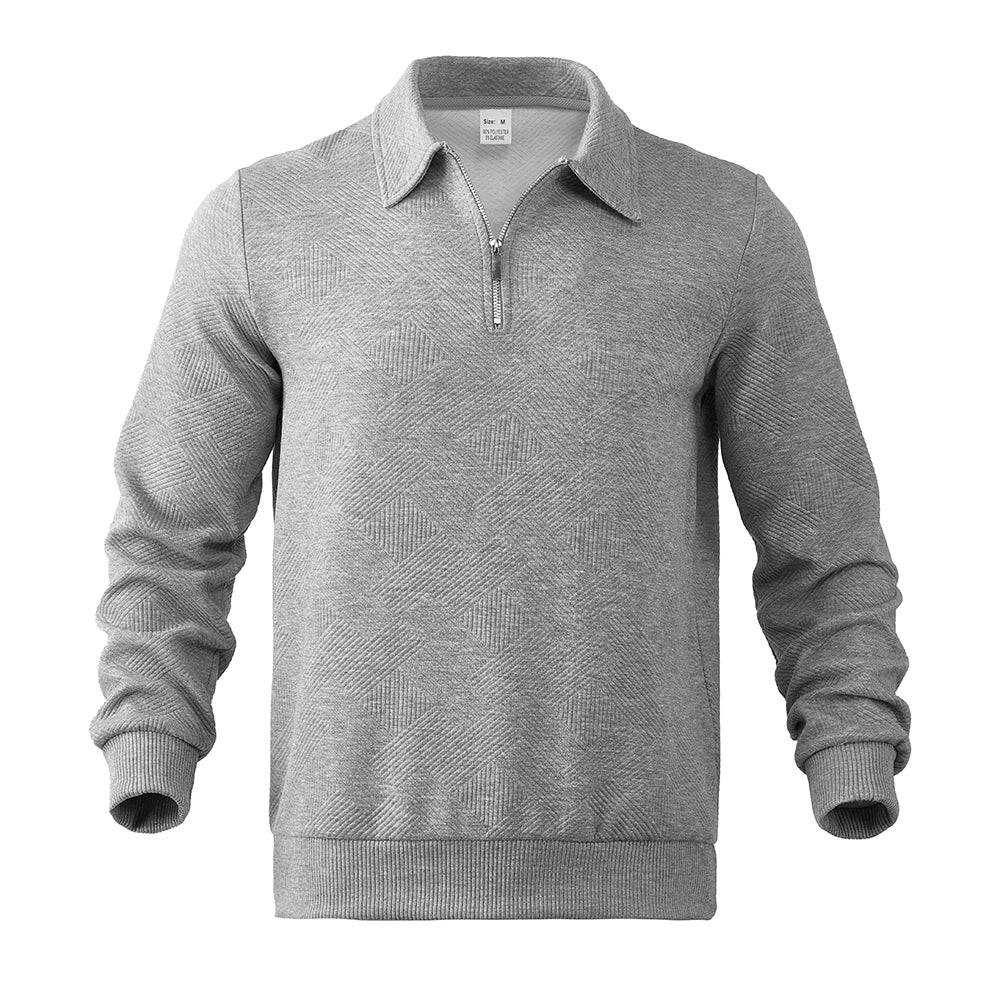 Jansen™ Thom - Stijlvol en comfortabele pullover met rits