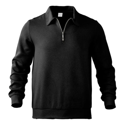 Jansen™ Thom - Stijlvol en comfortabele pullover met rits