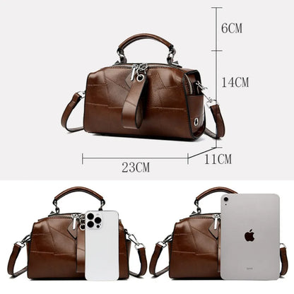 Jansen™ Kajsa | Elegante leren handtas