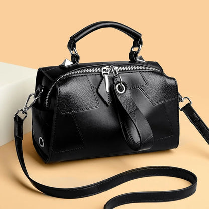 Jansen™ Kajsa | Elegante leren handtas