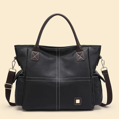 Jansen™ Svala | Grote leren tote tas