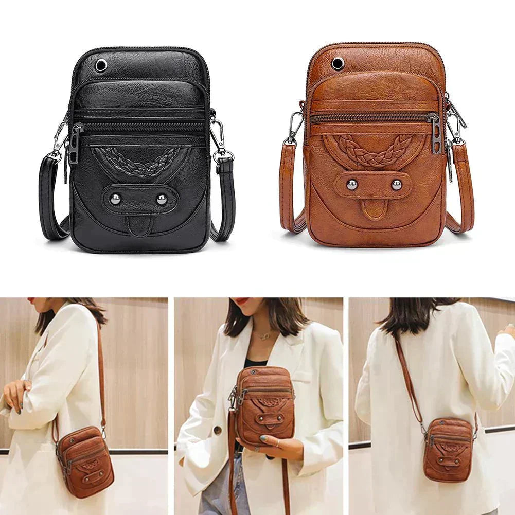 Jansen™ Thyra - Vintage Crossbody-tas