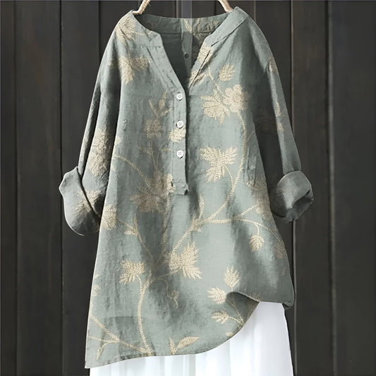 Camille™ | Bloemige top voor tijdloze elegance