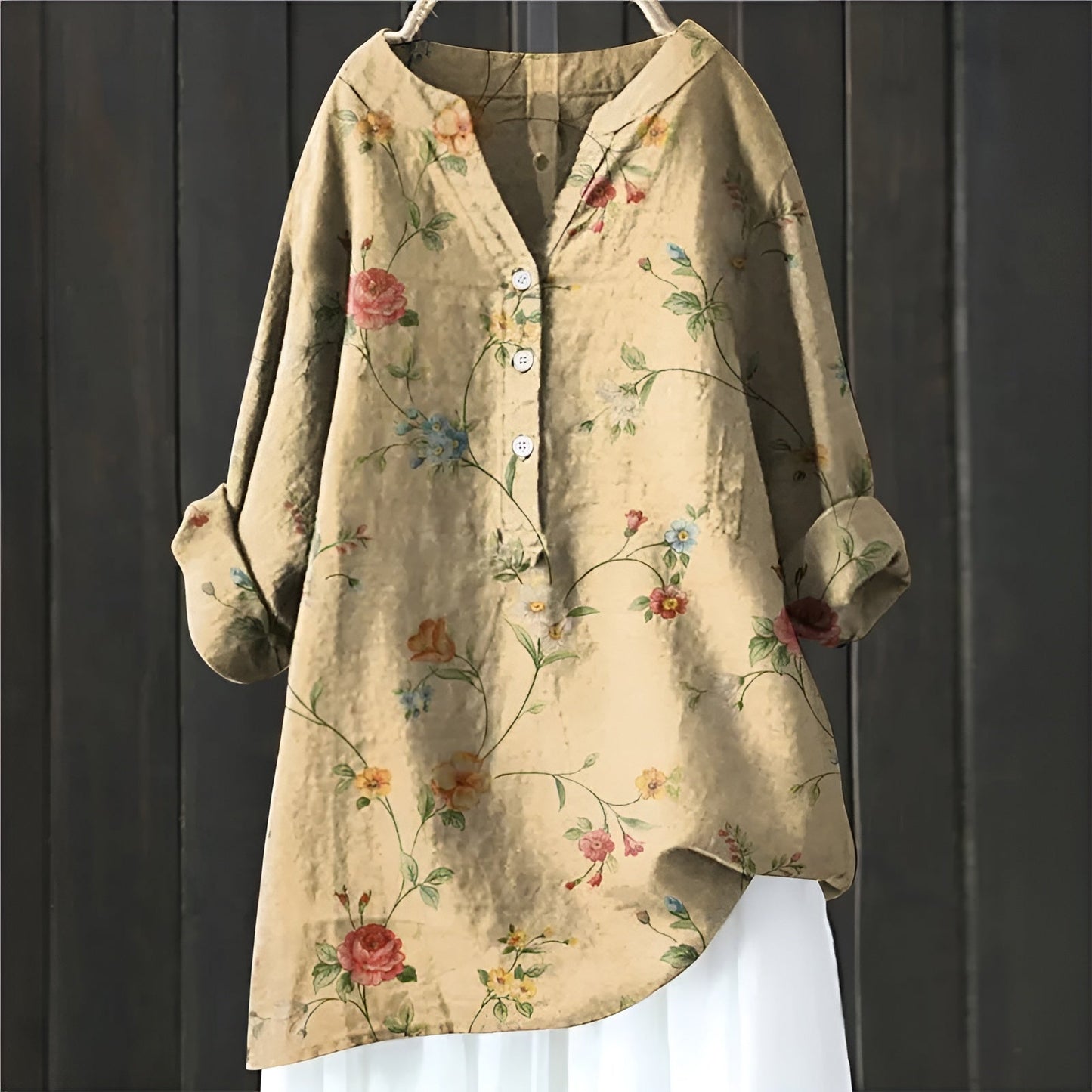 Camille™ | Bloemige top voor tijdloze elegance