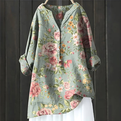 Camille™ | Bloemige top voor tijdloze elegance