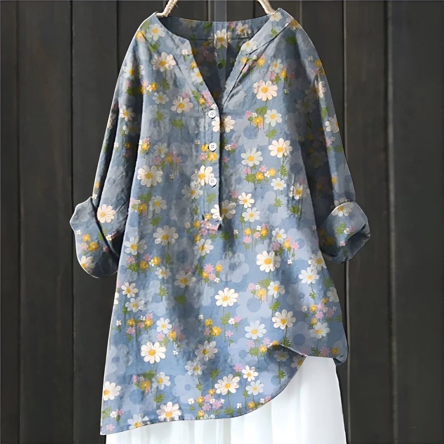 Camille™ | Bloemige top voor tijdloze elegance