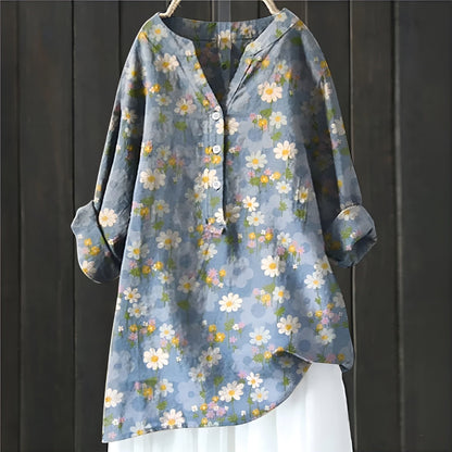Camille™ | Bloemige top voor tijdloze elegance