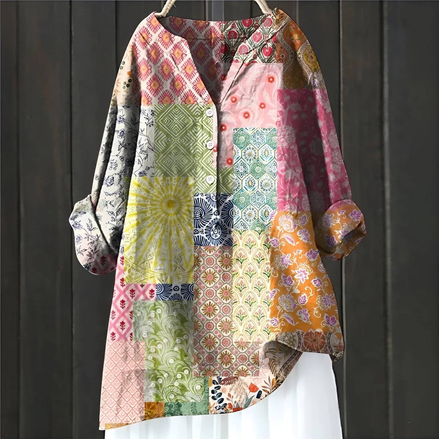 Camille™ | Bloemige top voor tijdloze elegance