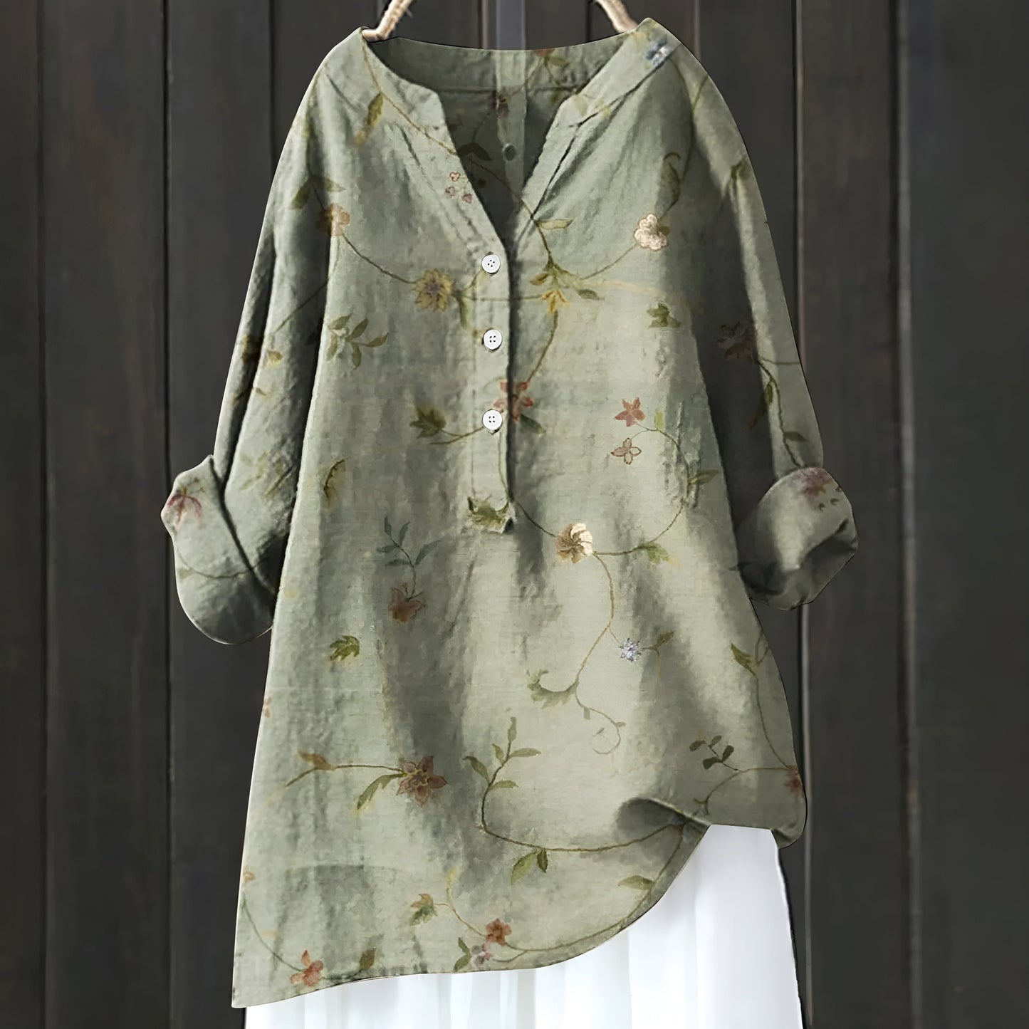 Camille™ | Bloemige top voor tijdloze elegance