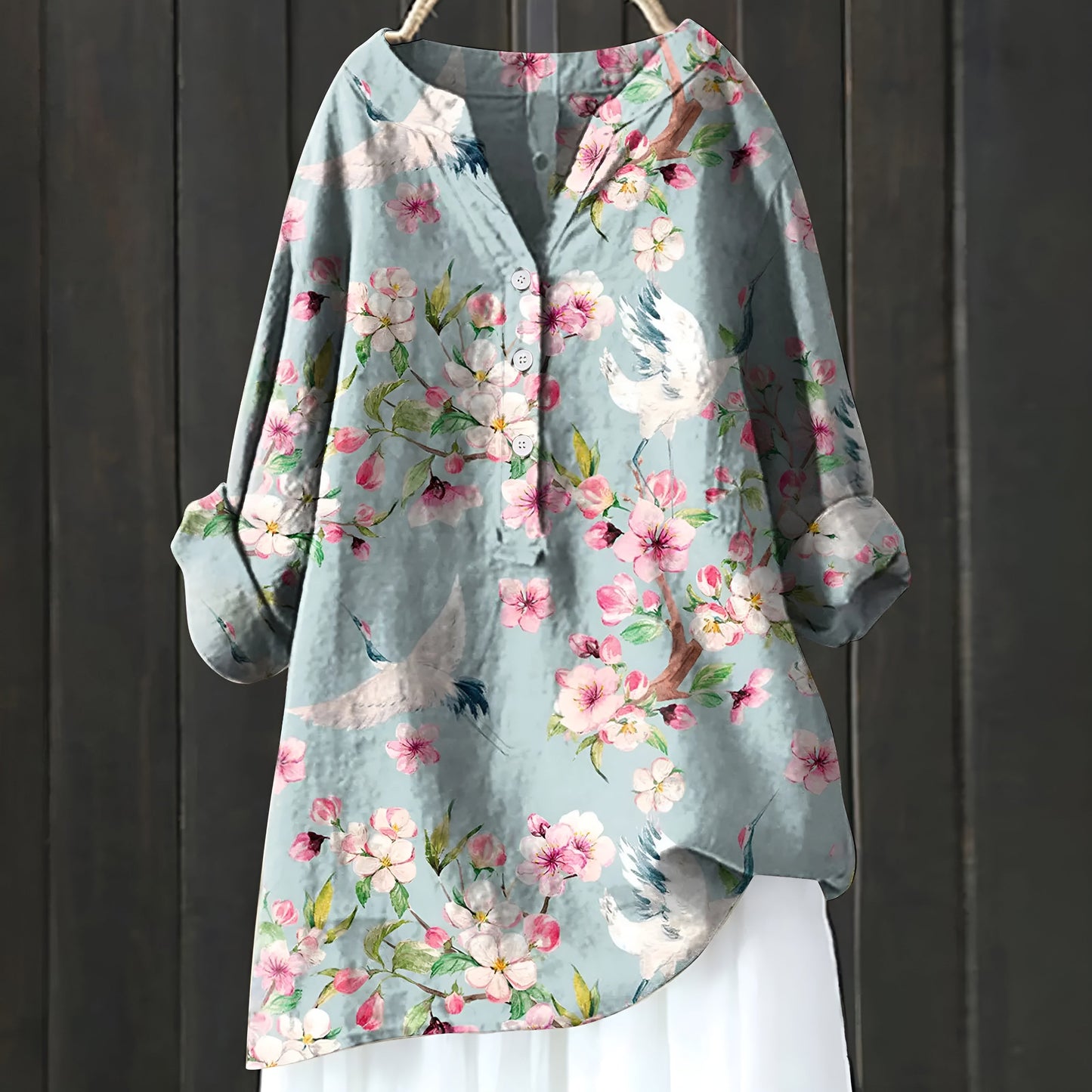 Camille™ | Bloemige top voor tijdloze elegance