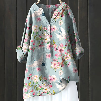 Camille™ | Bloemige top voor tijdloze elegance