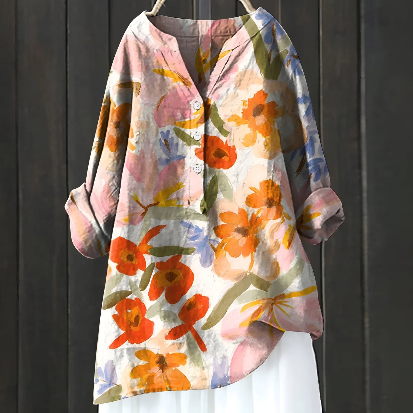 Camille™ | Bloemige top voor tijdloze elegance