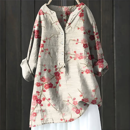 Camille™ | Bloemige top voor tijdloze elegance