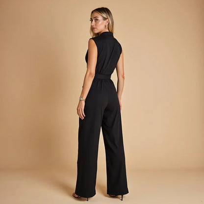 Elena™ | De mouwloze jumpsuit die jou laat stralen – dag en nacht