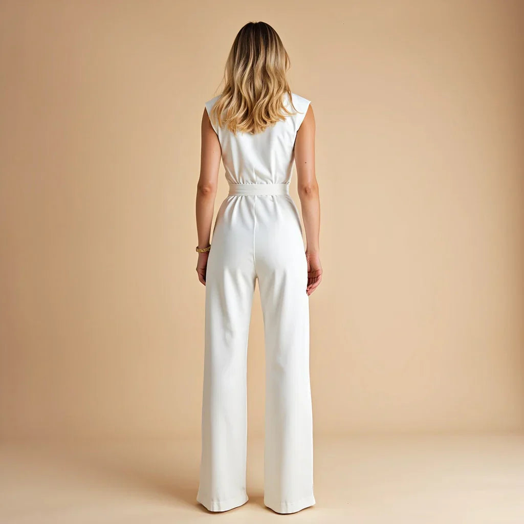 Elena™ | De mouwloze jumpsuit die jou laat stralen – dag en nacht